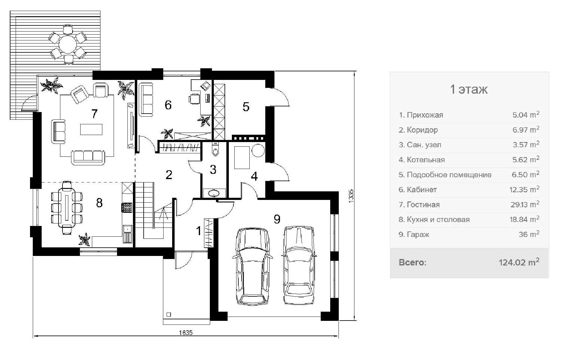 Планировка проекта дома №133-227 133-227_p (1)-min.jpg